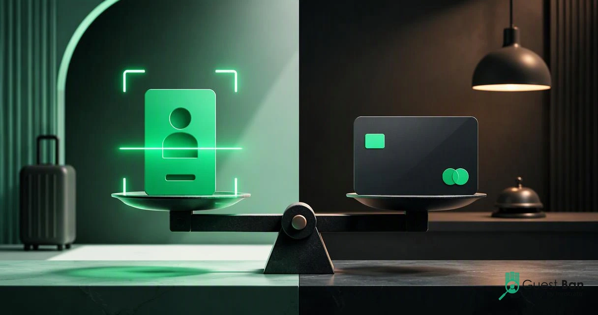 Featured image for: Hotel ID Scanning vs Credit Card Authorization: What Each Proves at Check-In